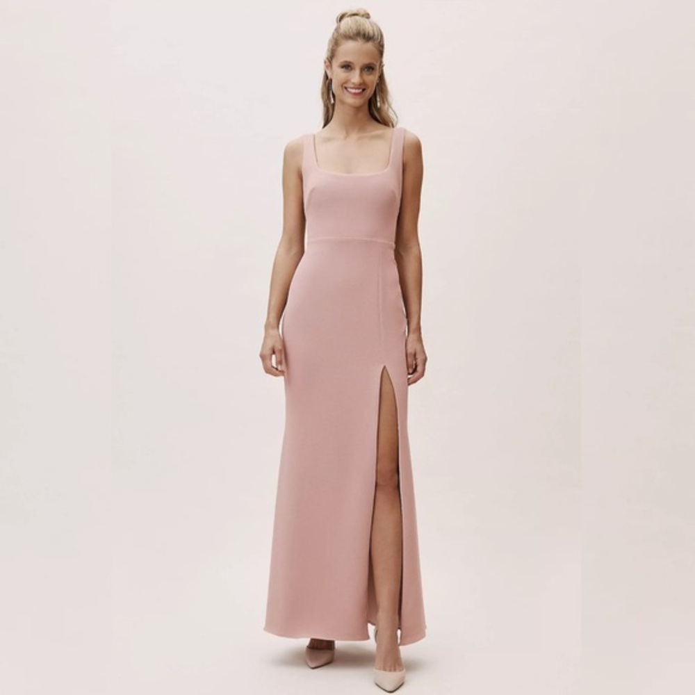 BHLDN Adena Whipped Apricot Bridesmaid Dress